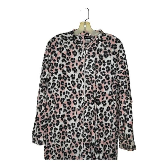 Joe Boxer Animal Print One Piece Pajamas - Picture 2 of 6